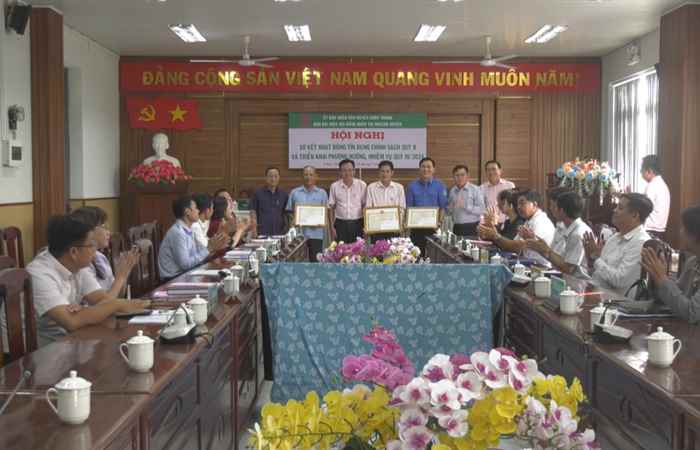 Châu Thành: Sơ kết hoạt động tín dụng chính sách quý II